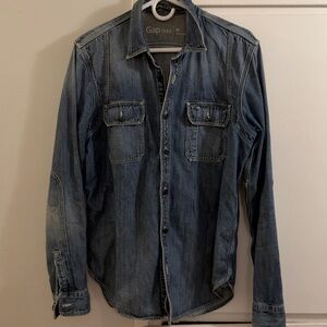GAP Classic Blue Denim Shirt